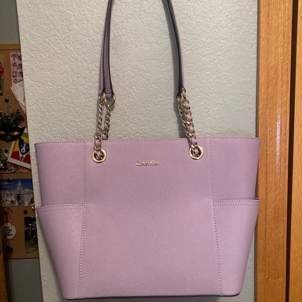 Calvin Klein Light Purple Purse